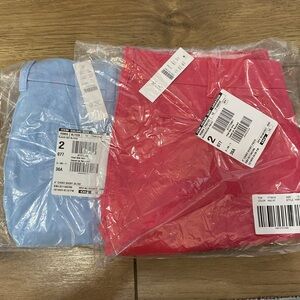 NWT JCrew chino shorts 12 2 pairs